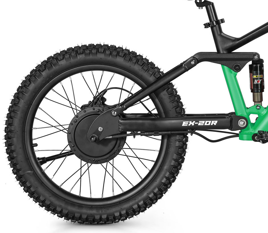 Puissant moteur brushless de 750W + Batterie Lithium 36V 7.8Ah