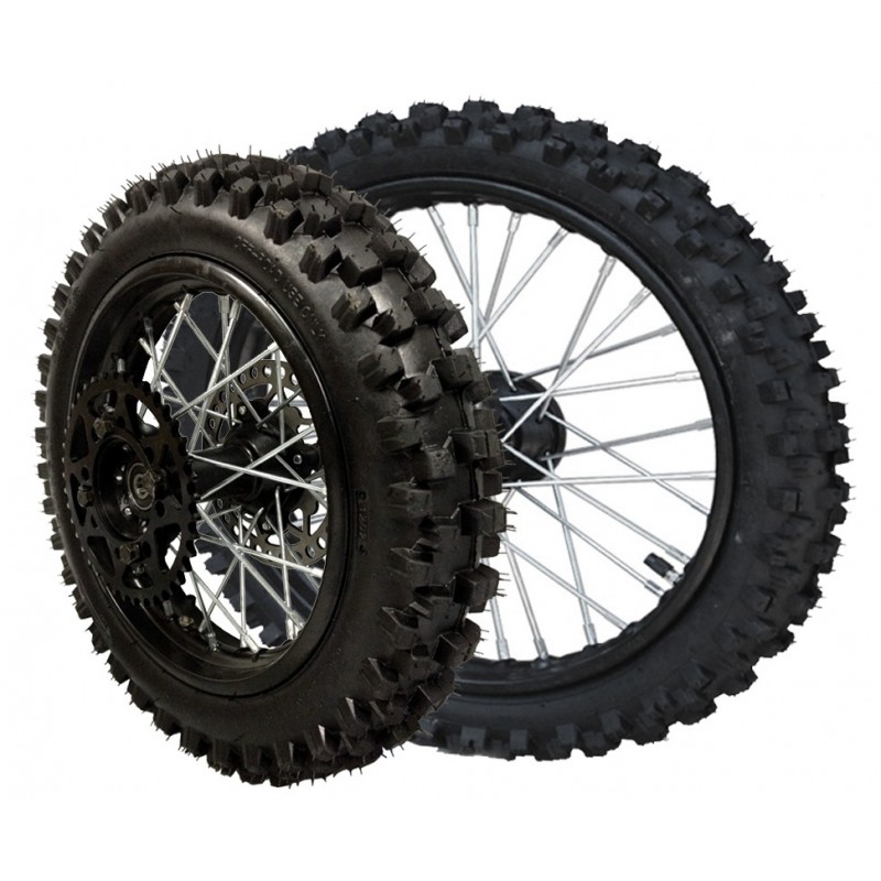 Grande ruote 14”/17” e altezza della sella di 89cm