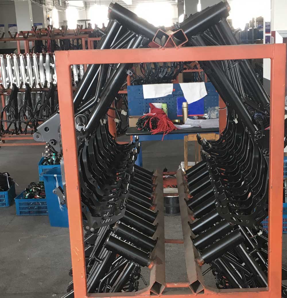 Telaio rinforzato a doppia trave tipo CRF110