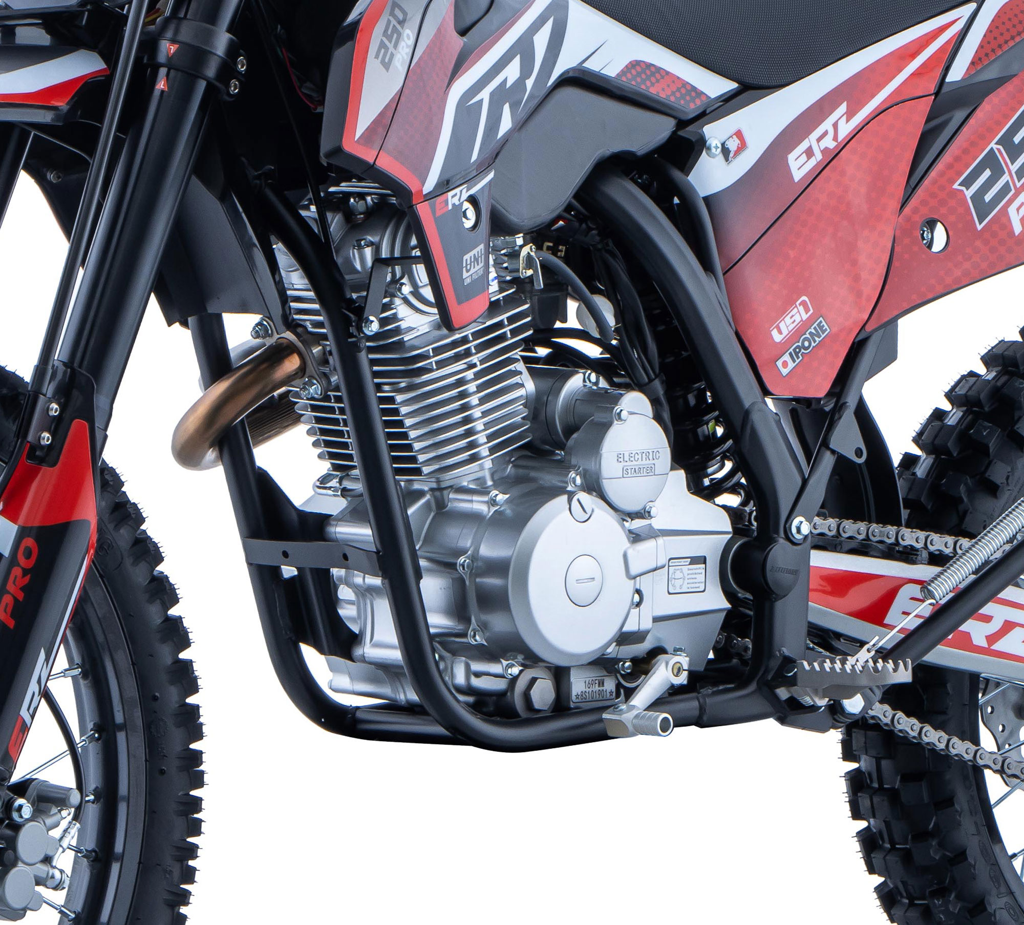Moteur ZONGSHEN 250cc vertical, 17cv refroidissement à air avec nouveau Carter D'embrayage