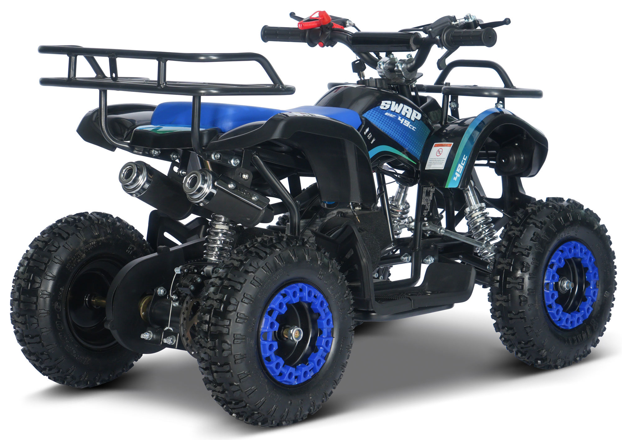 Roue arrière et avant 6 Pouces