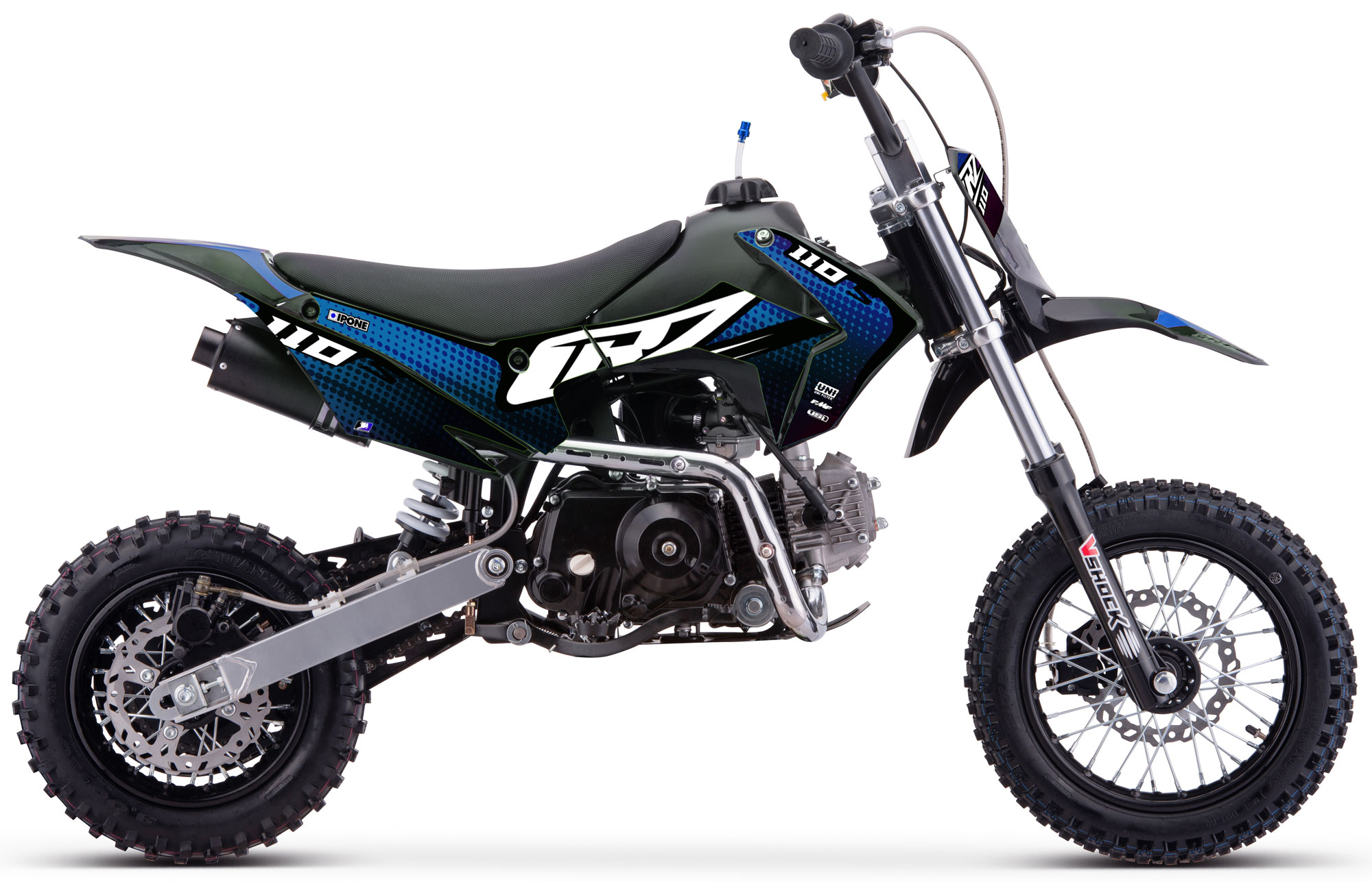 Forcellone + Scarico Black Edition: