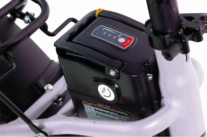 Batteria al Litio rimovibile da 36V13AH : 468WH / 36V19,2AH : 691Wh