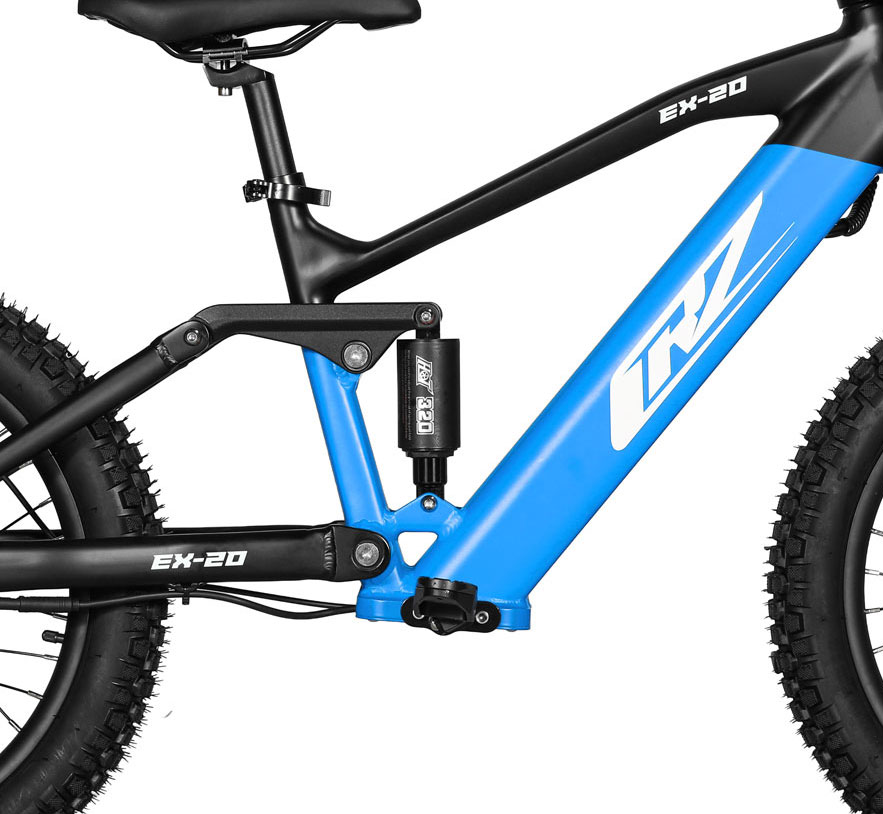 Nuovo telaio in alluminio 6061 CRZ - Nuova cinematica delle sospensioni a 4 barre con collegamento a bilanciere