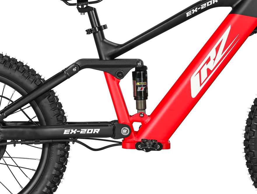 Nouveau Cadre Aluminium 6061 CRZ - Suspension nouvelle cinématique 4 Bar Linkage avec bielette basculeur