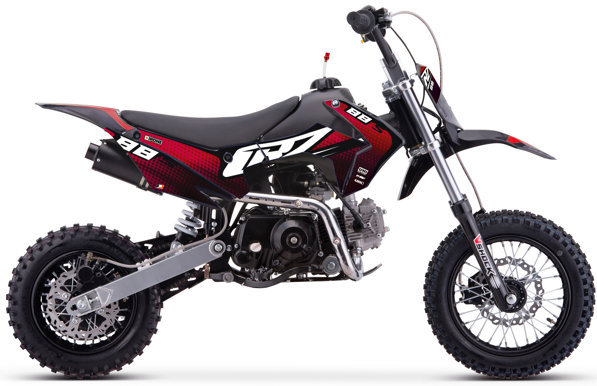 Forcellone + Scarico Black Edition