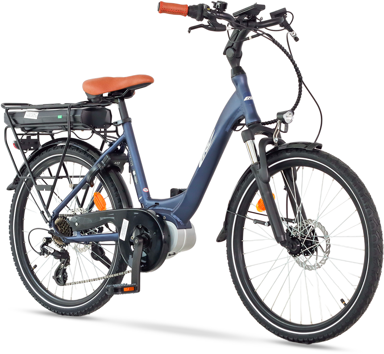 Elettrico su bici da 24", ideale a partire da 1m40