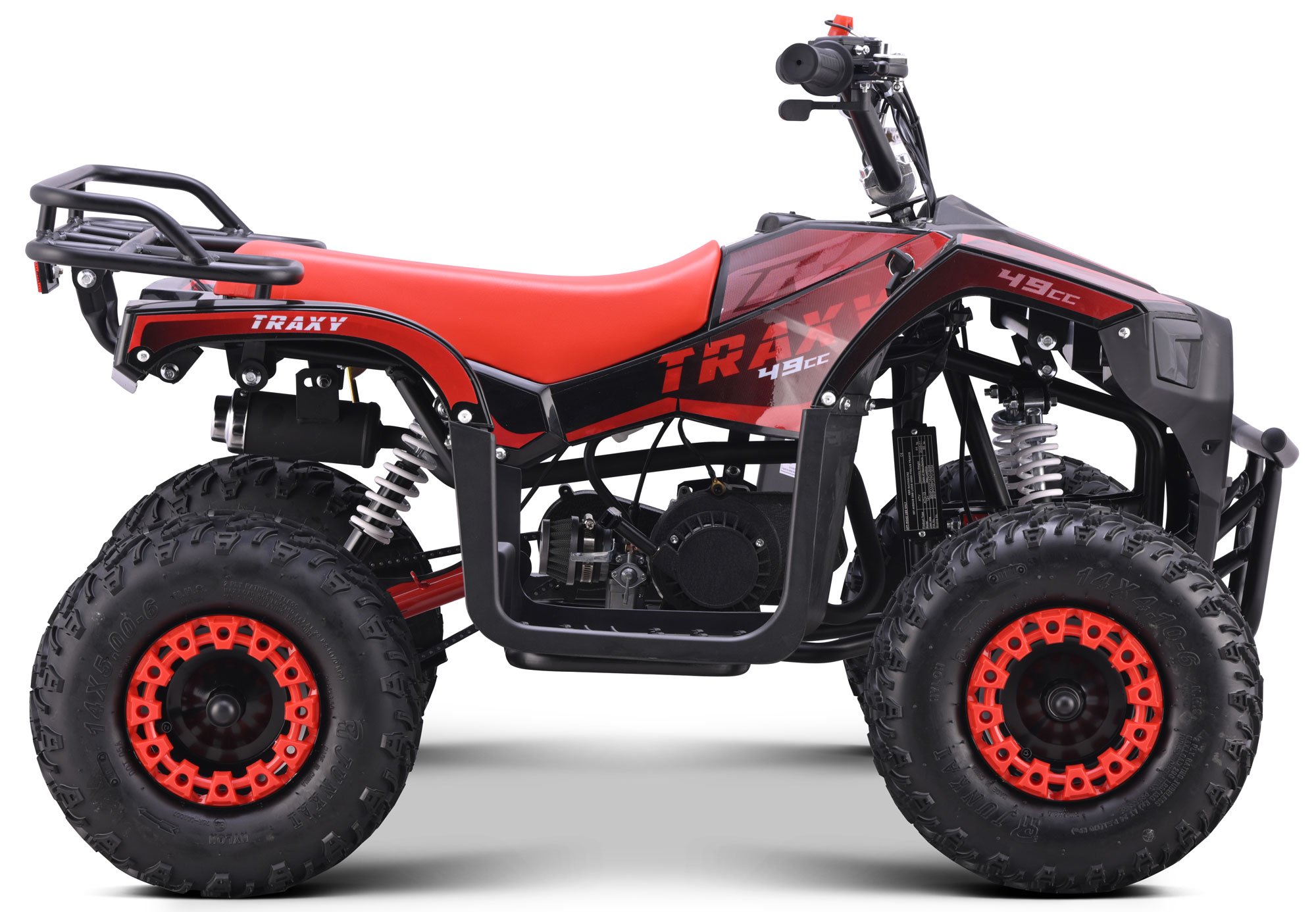 Moteur Monocylindre 2Temps 49cc Facile à Demarrer