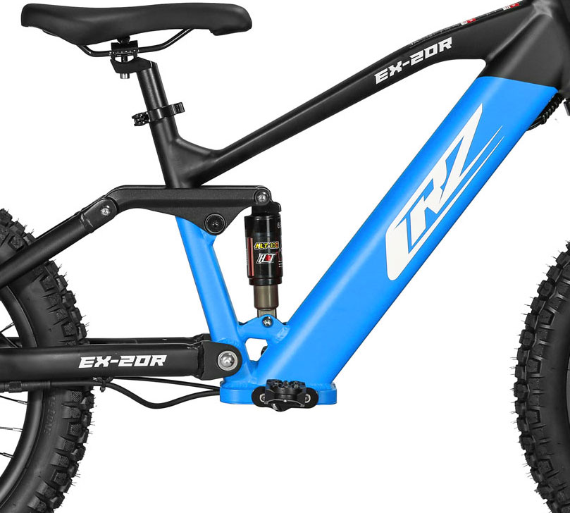 Nouveau Cadre Aluminium 6061 CRZ - Suspension nouvelle cinématique 4 Bar Linkage avec bielette basculeur