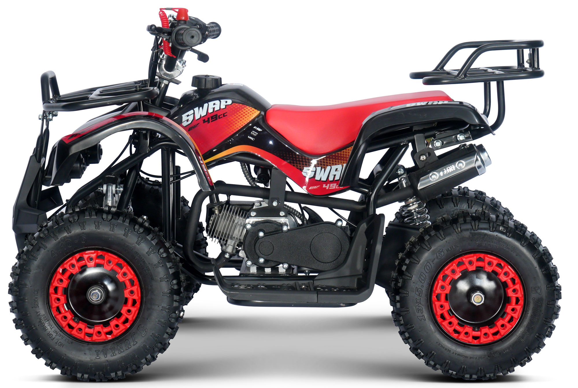 Moteur Monocylindre 2Temps 49cc Facile à Demarrer