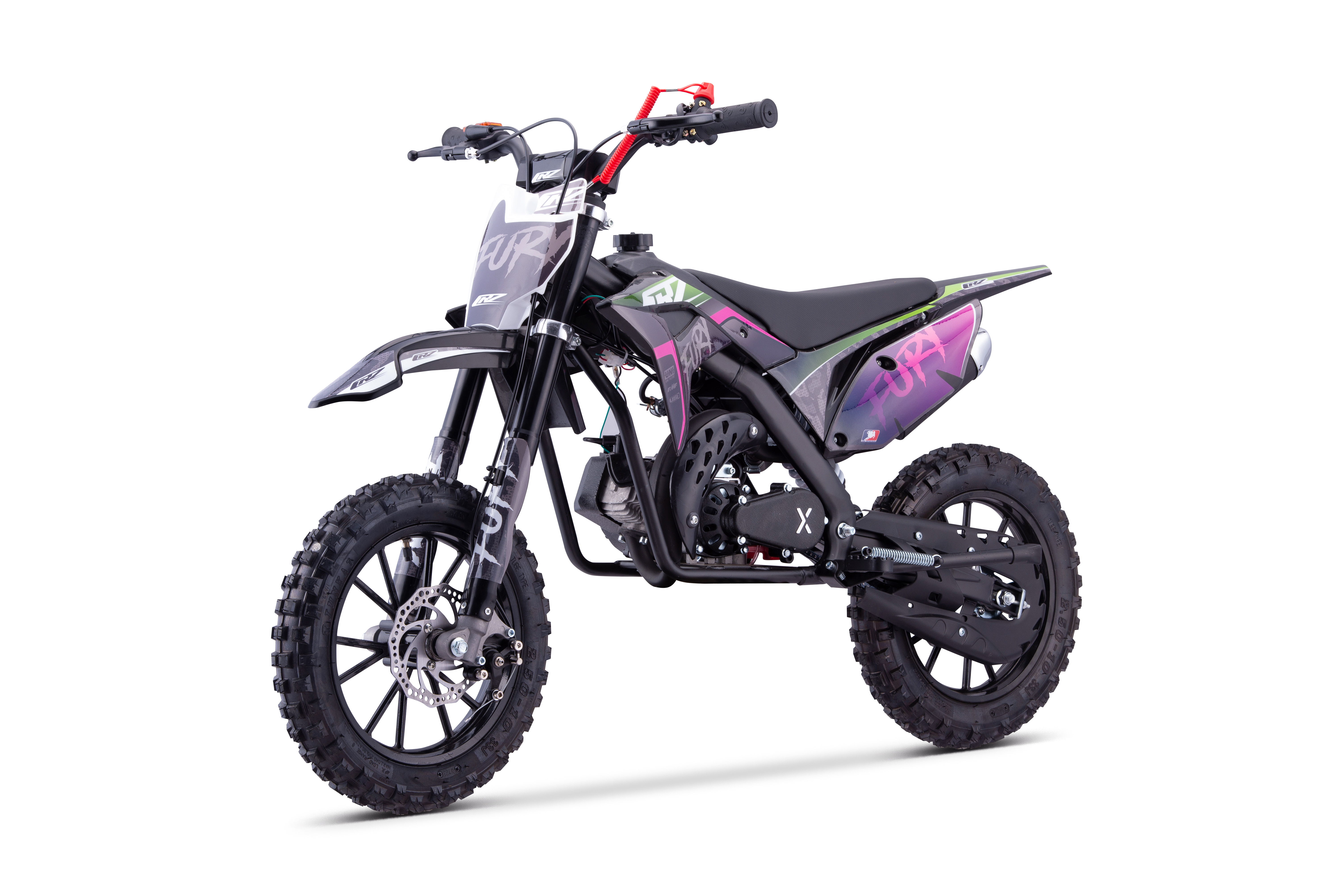 Motore monocilindrico a 2 tempi da 49 cc raffreddato ad aria