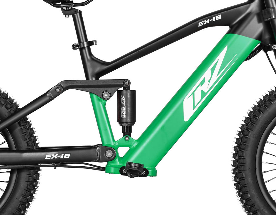 Nouveau Cadre Aluminium 6061 CRZ - Suspension nouvelle cinématique 4 Bar Linkage avec bielette basculeur