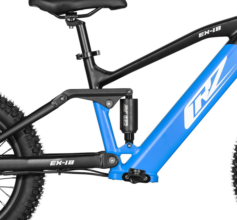 Nouveau Cadre Aluminium 6061 CRZ - Suspension nouvelle cinématique 4 Bar Linkage avec bielette basculeur