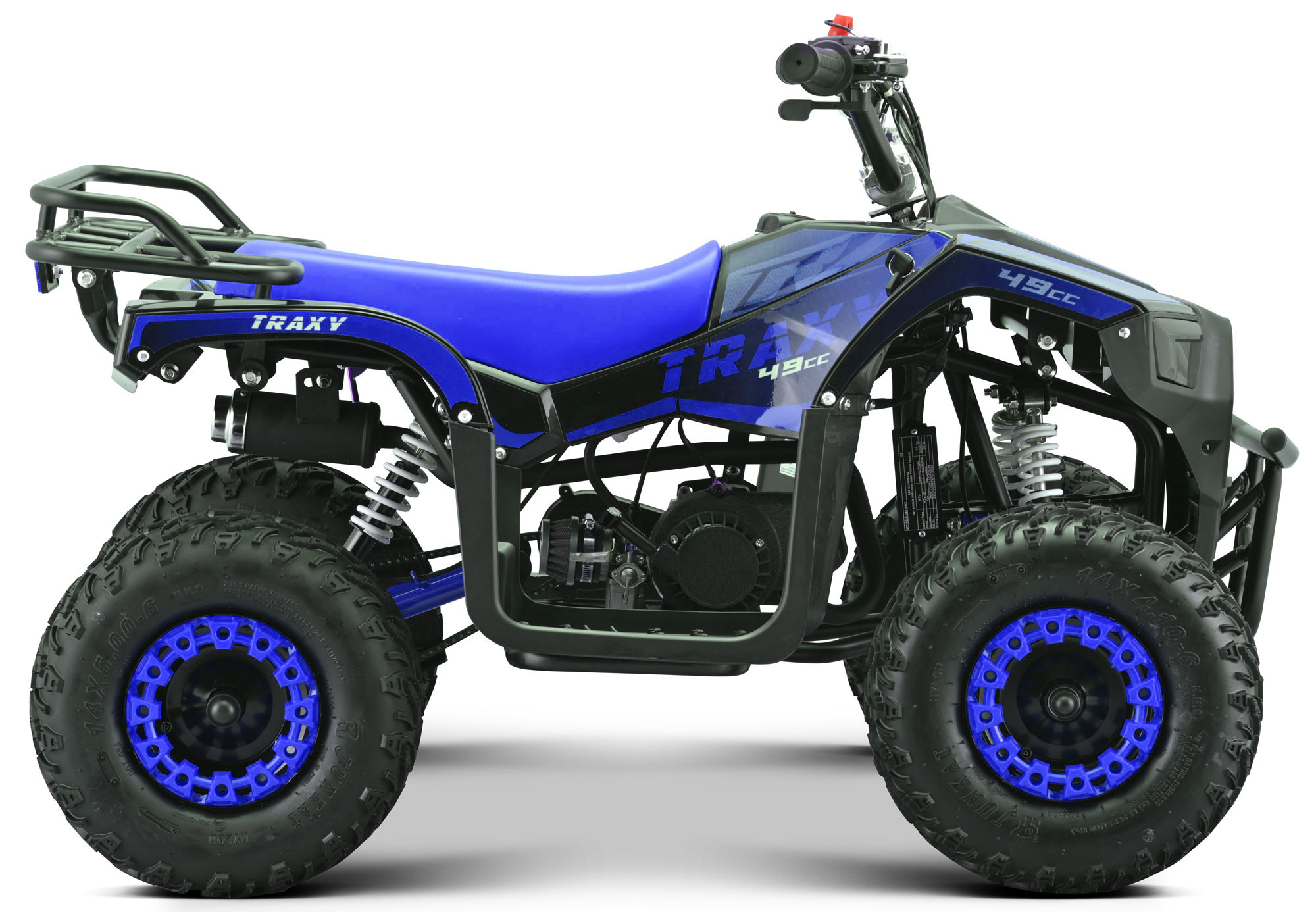 Moteur Monocylindre 2Temps 49cc Facile à Demarrer