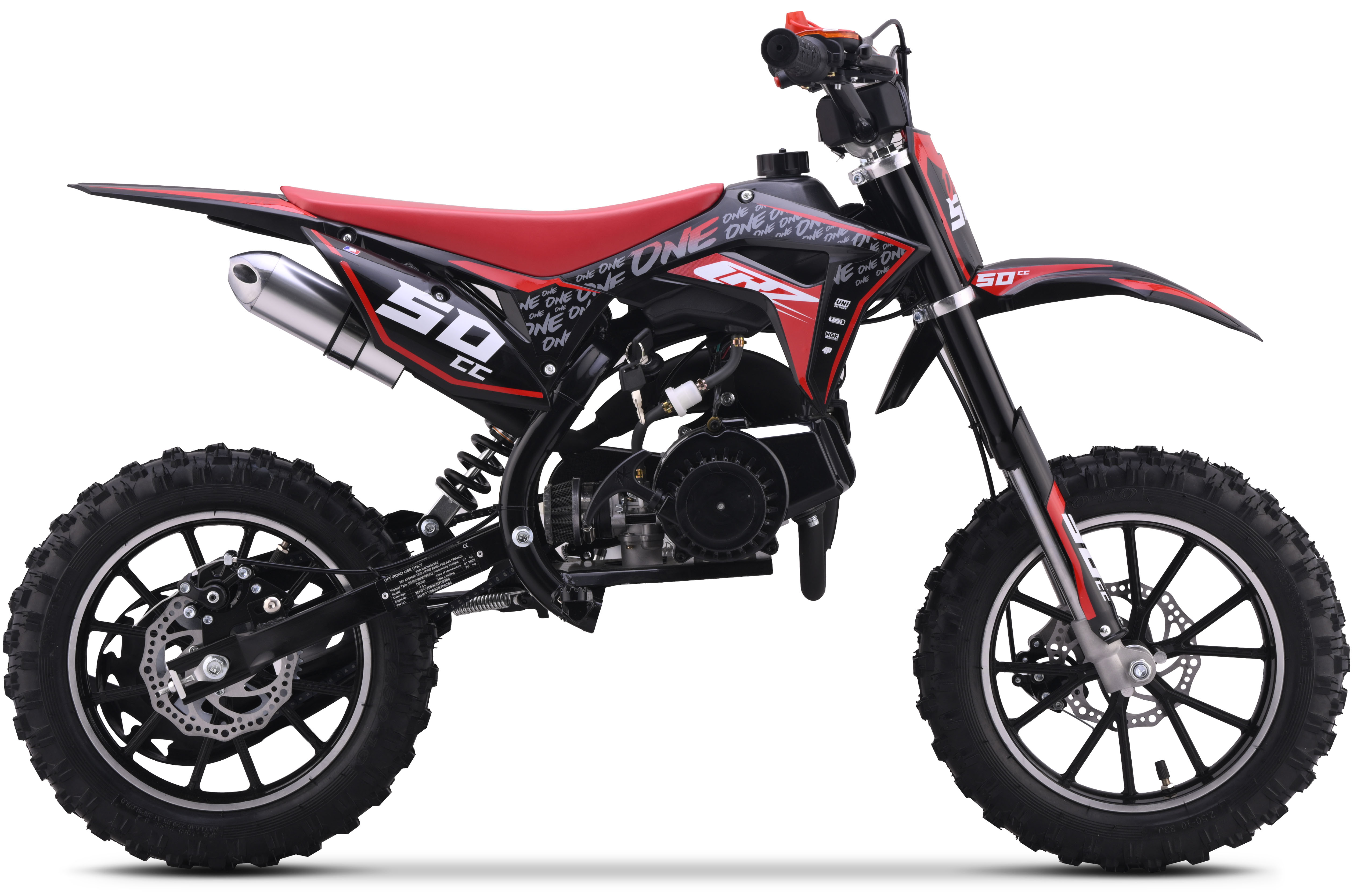 Pocket Cross CRZ ONE de 4 à 8 ans - Moteur 49cc 2 Temps